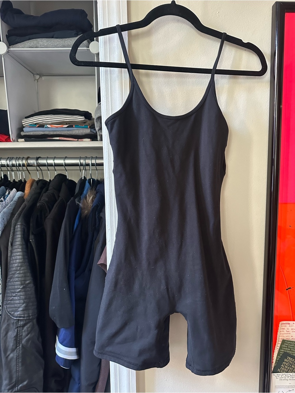 Women’s Black One-Piece workout